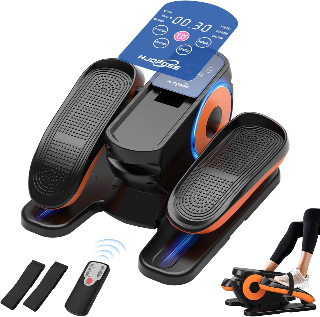HJDFGSS Under Desk Elliptical Machine for Seniors TY59